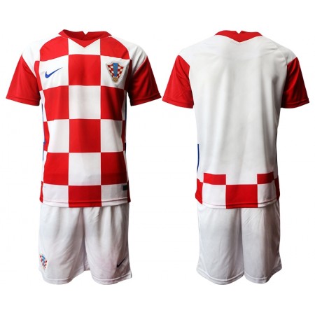 Maillot de Foot Croatie Enfant Domicile UEFA Euro 2020